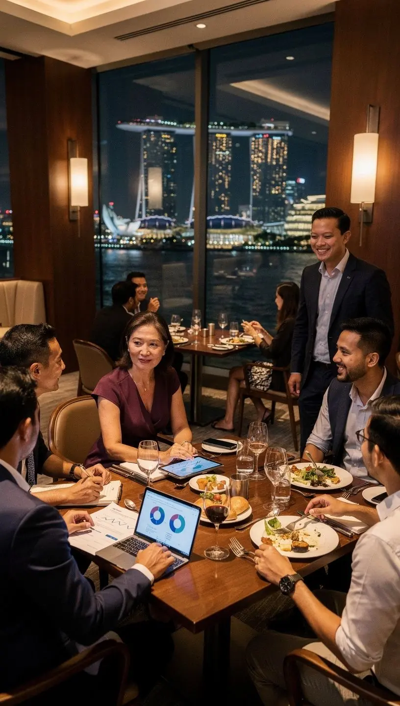 Modern office environment